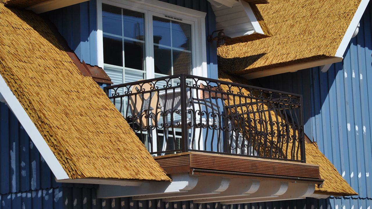 Blick auf den Wohnzimmerbalkon Blick auf den Wohnzimmerbalkon